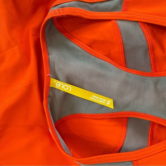 Lole Orange and Gray Athletic Tank Top - Picture 6 of 6